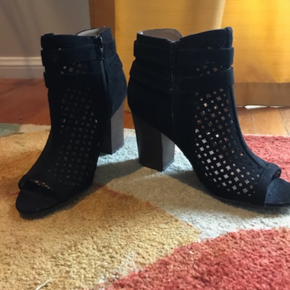 Just Fab Black Bootie